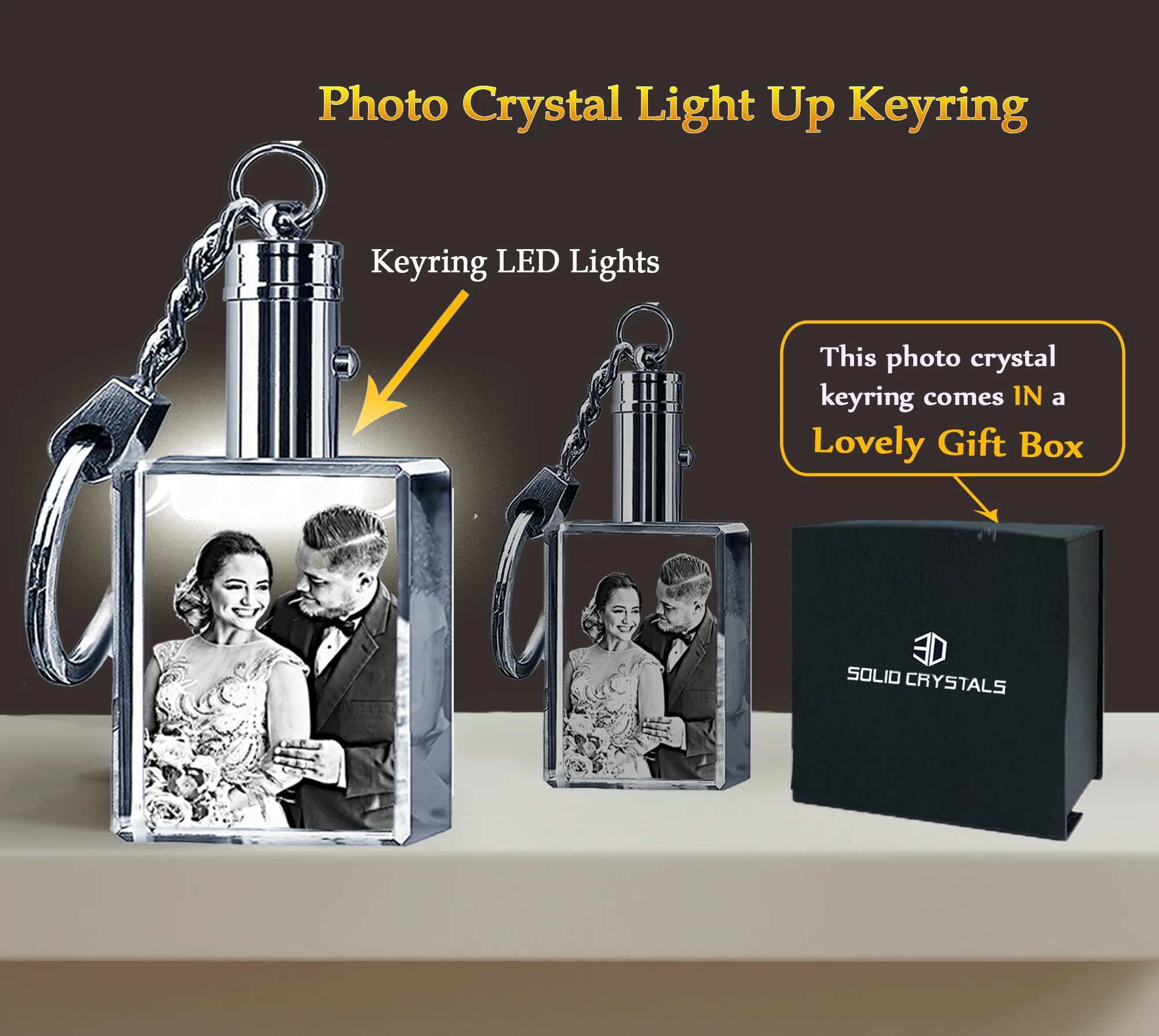 2D Rectangle Keyring (T) - Image 5