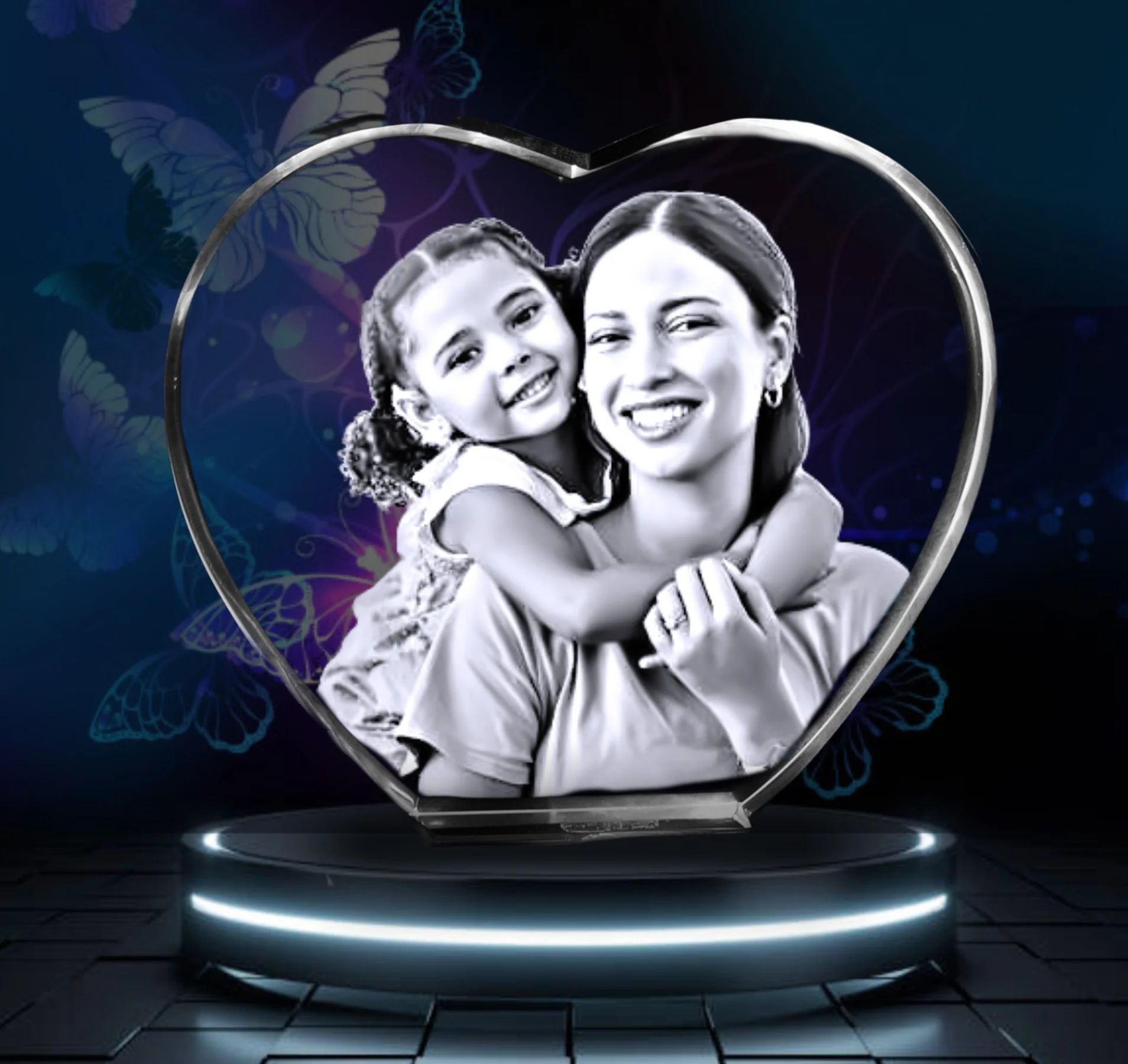 3D Heart Crystal - Small|Medium|Large - Image 7