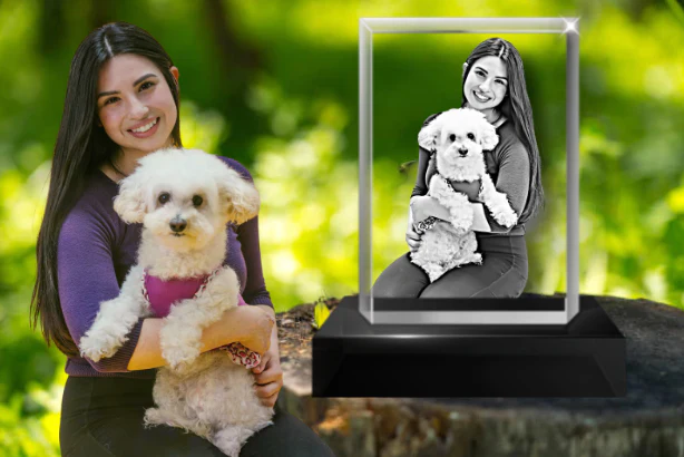 3D Rectangle Crystal - Small - Image 3