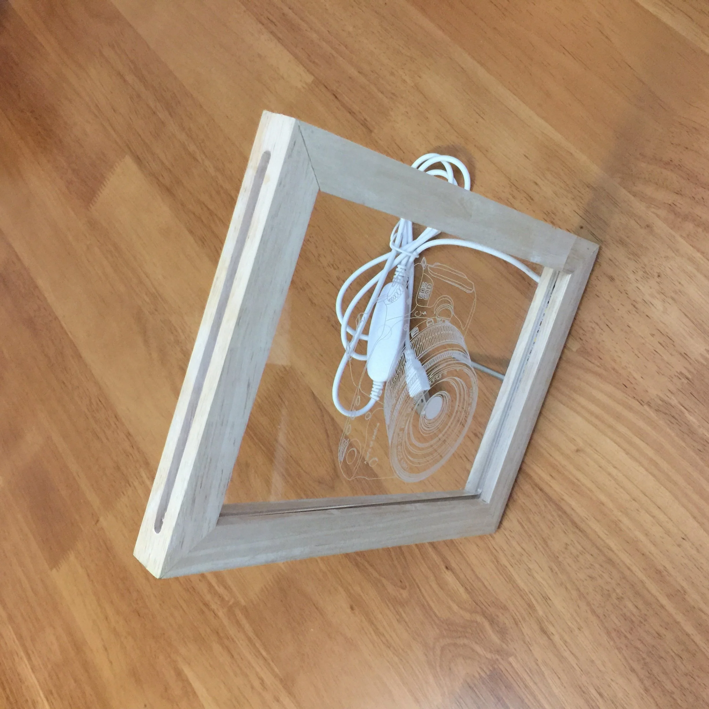 Glass Picture Frame LED Light-Up - Image 8