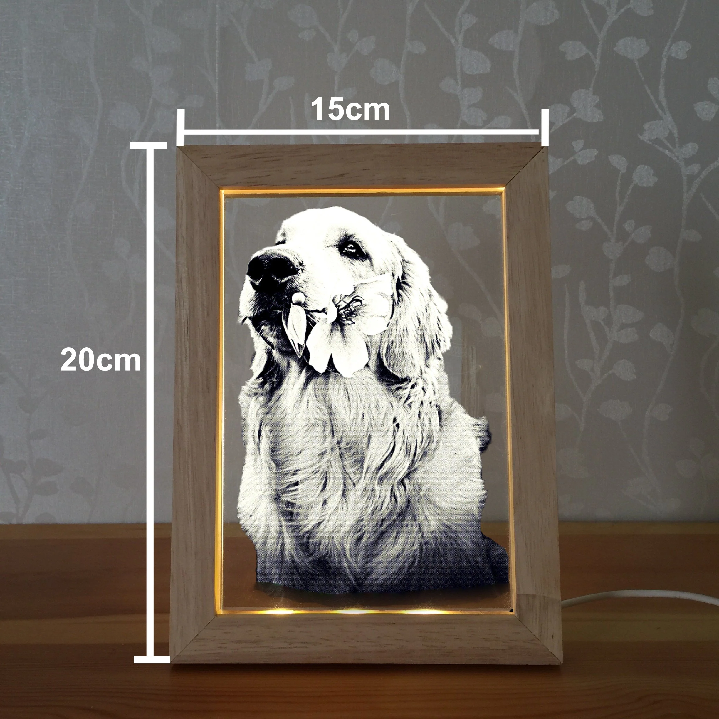 Glass Picture Frame LED Light-Up - Image 9