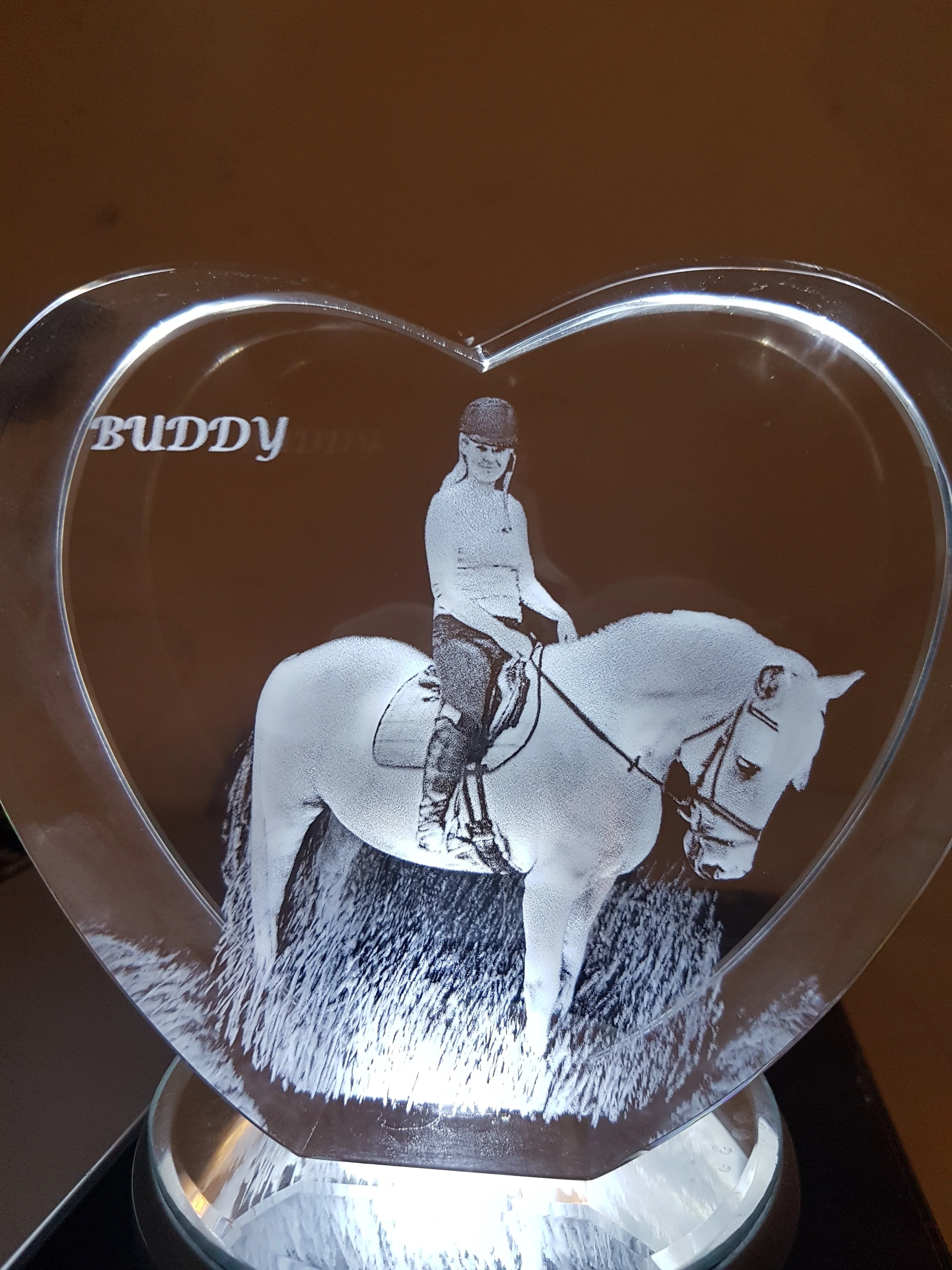3D Memorial Heart - Large - Image 4