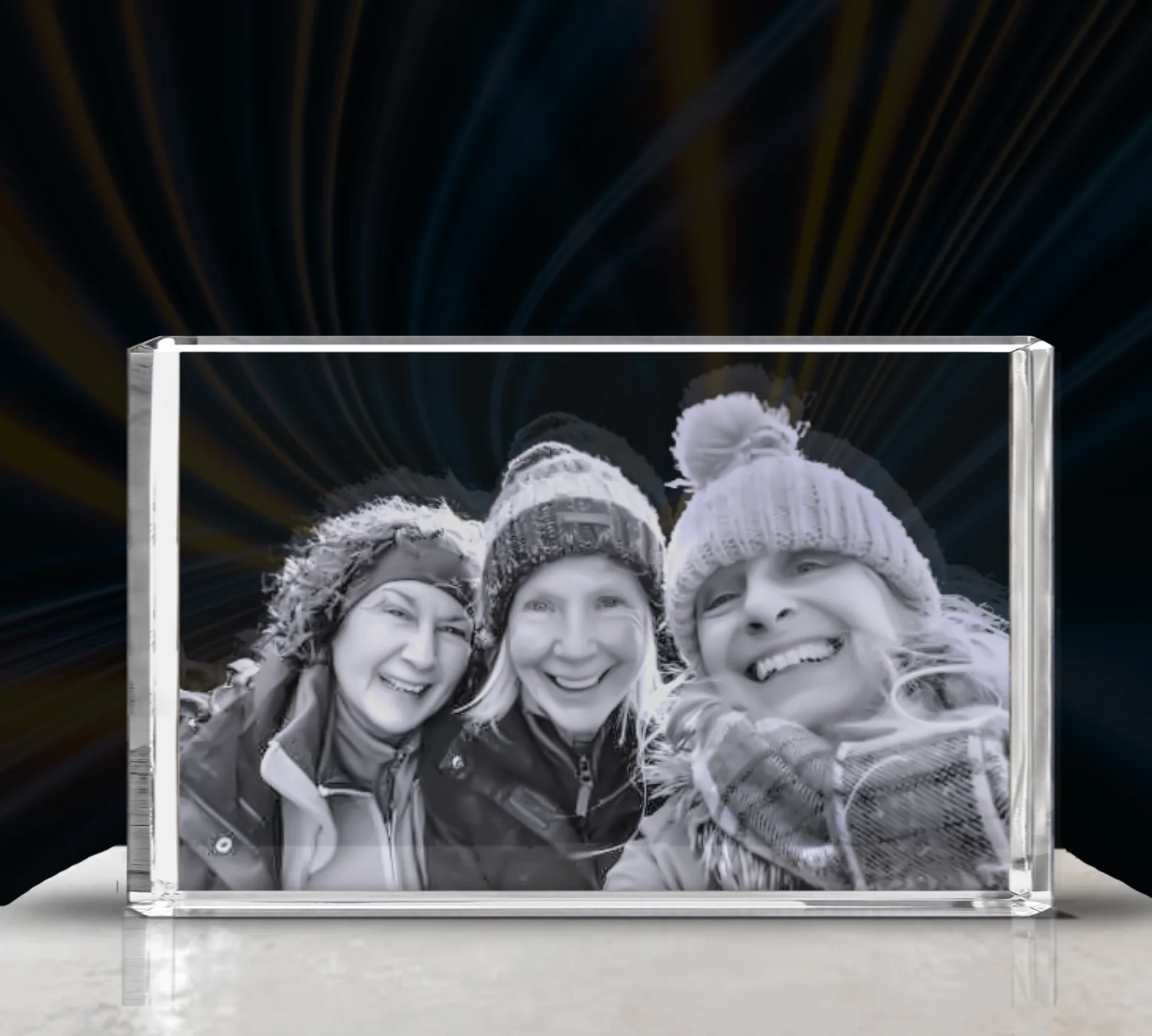 Memorial Crystal Rectangular - Image 3